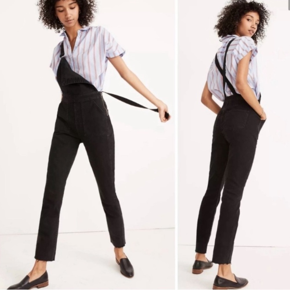 Madewell Jeans Overalls in Lunar Wash Denim Jumpsuit Size XXS